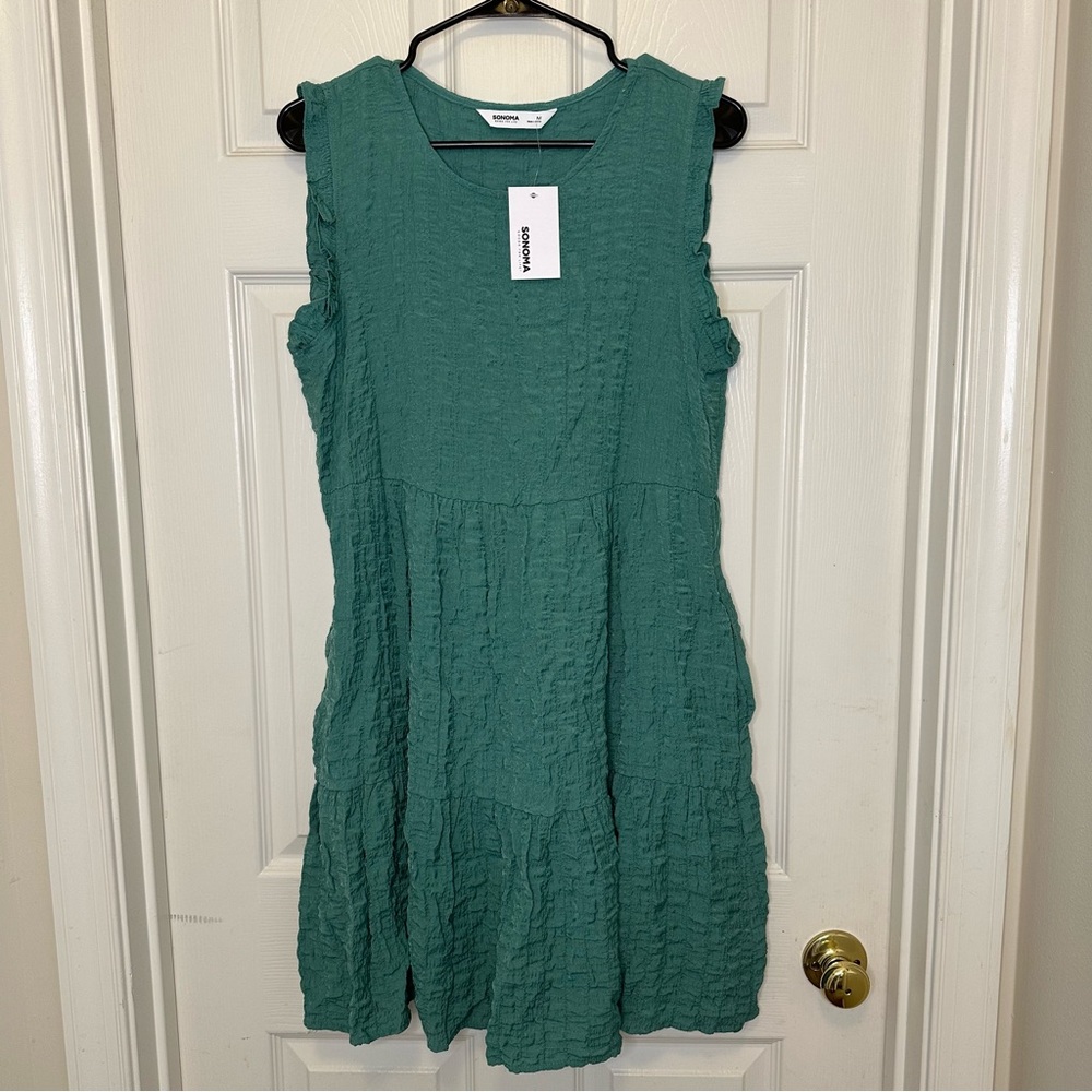 NWT Flowy Green Dress